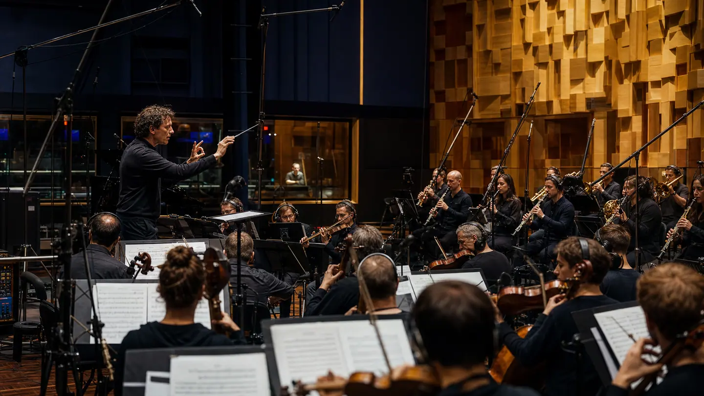 Orchestra & Recording visual study for the RORI Studio System